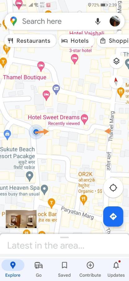 Hotel Sweet Dreams Катманду Екстериор снимка