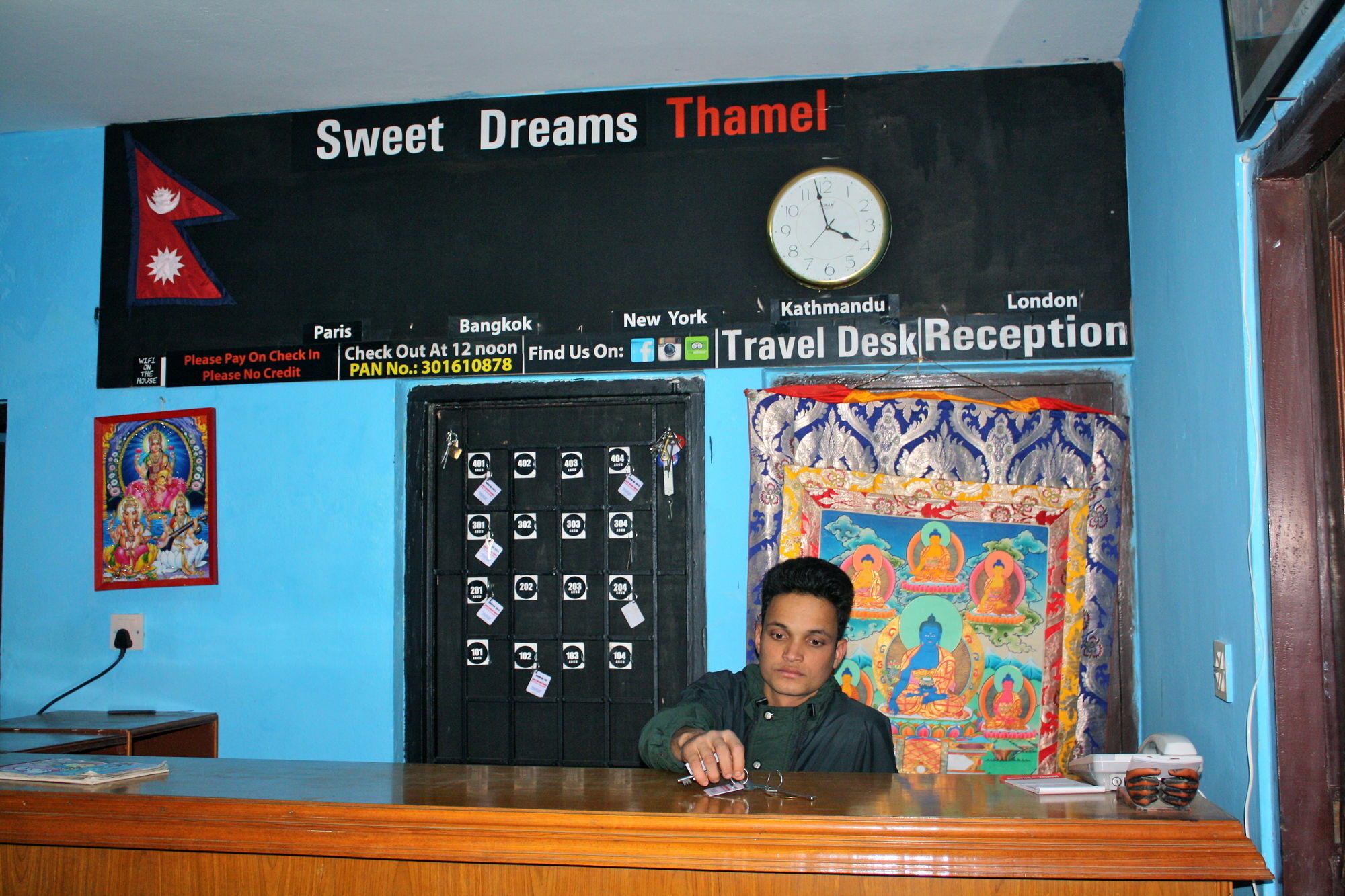 Hotel Sweet Dreams Катманду Екстериор снимка